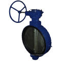 worm gear /turbine drive grooved butterfly valve